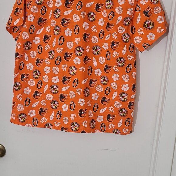 Baltimore Orioles 2018 Hawaiian Shirt Medium M SGA Stadium Giveaway - Picture 5 of 5